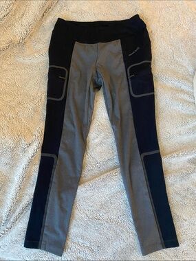 mont-bell Women's Two-Tone Gray & Charcoal Hiking Pants